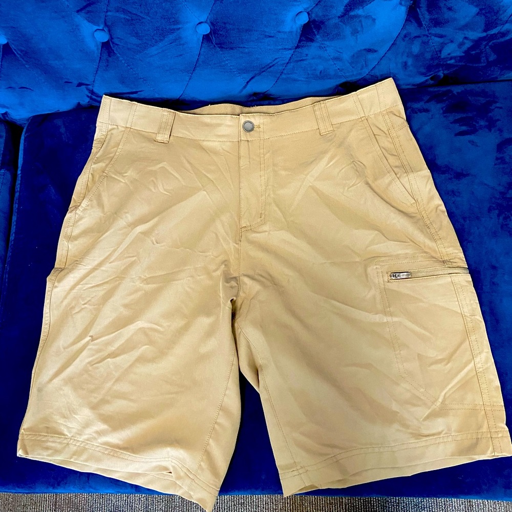 ZeroXposur Travel Series Shorts 36 Tan